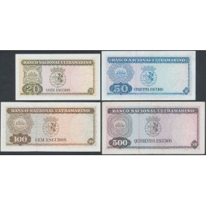 Timor Wschodni, 20-500 Escudos 1967 (4szt)