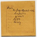 Ludwika, Greszel Brzeg 1673 CB - data nad