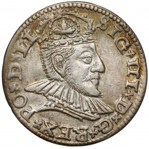 Zygmunt III Waza, Trojak Ryga 1590 - LI