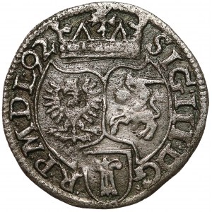 Zygmunt III Waza, Szeląg Poznań 1592