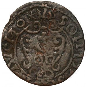 Zygmunt III Waza, Szeląg Ryga 1610 - falsyfikat z epoki