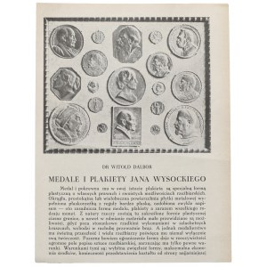 Medale i plakiety Jana Wysockiego, Dalbor [wycinek z Tęcza 1938/12]