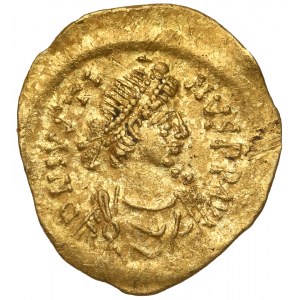 Justyn II (565-578 n.e.) Tremissis, Konstantynopol