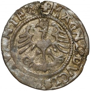 Zygmunt I stary, Półgrosz Wilno 1527 - błędna data 157