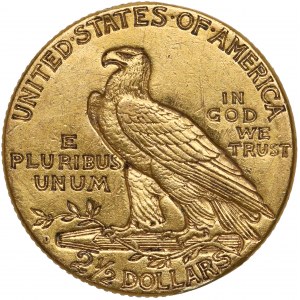 USA, 2-1/2 dolara 1925 - Indian Head, D-Denver