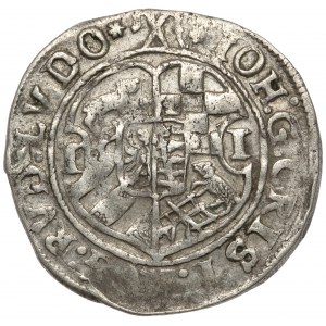 Anhalt, Johann Georg I., Christian I., August, Rudolf and Ludwig, 1/24 Taler 1615