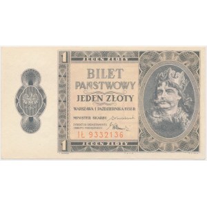 1 złoty 1938 Chrobry - IŁ