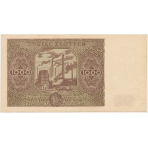 1.000 złotych 1947 - mała litera