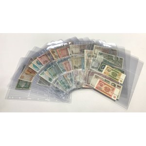 Azja i Bliski Wschód - mała kolekcja banknotów (45szt)