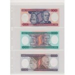 South America - lot of ca. 95 banknotes in album