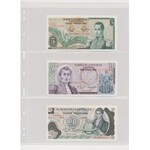 South America - lot of ca. 95 banknotes in album