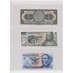 South America - lot of ca. 95 banknotes in album