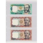 South America - lot of ca. 95 banknotes in album