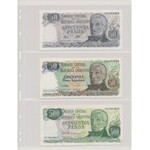 South America - lot of ca. 95 banknotes in album