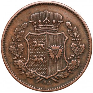 Schleswig-Holstein, Friedrich VII., 1 sechsling 1851