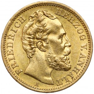 Anhalt, Friedrich I., 20 mark 1875 A