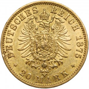 Anhalt, Friedrich I., 20 mark 1875 A