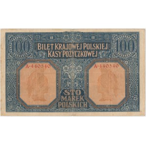 100 mkp 1916 jenerał - numeracja 6-cyfrowa