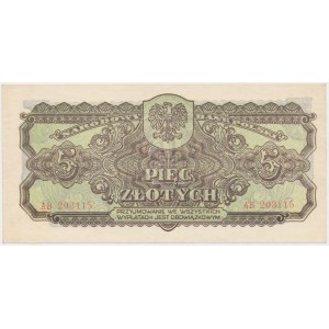 5 złotych 1944 ...owym - AB