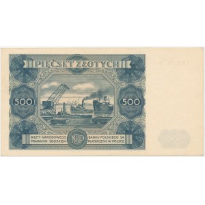 500 złotych 1947 - N