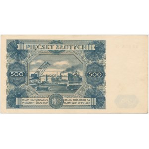 500 złotych 1947 - N