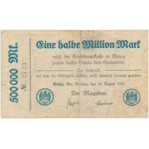 Brieg (Brzeg), 500.000 mk 1923