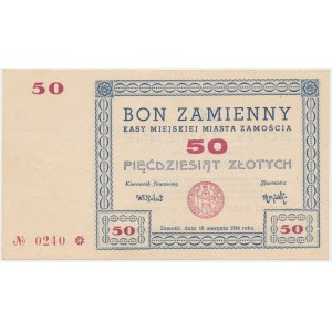 Zamość, 50 złotych 1944