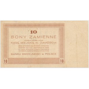 Zamość, 10 złotych 1944