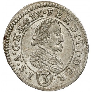 Austria, Ferdynand II, 3 krajcary 1626, Graz