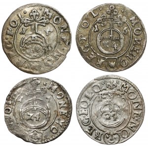 Półtoraki Zygmunta III Wazy - 1615-1619 (4szt)
