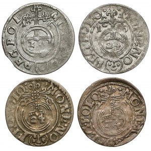 Półtoraki Zygmunta III Wazy - 1616-1620 (4szt)