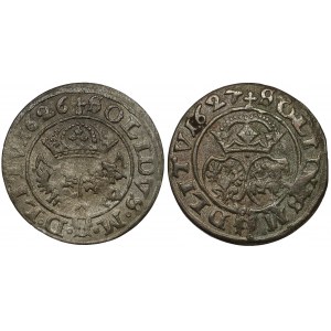 Zygmunt III Waza, Szeląg Wilno 1626 i 1627 (2szt)