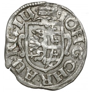 Anhalt, Joh.Georg I., Christian I., August, Rudolf, Ludwig, 1/24 Taler 1618