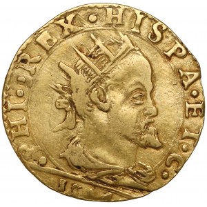 Włochy, Milan, Filip II Habsburg, Doppia 1594