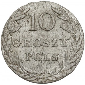 10 groszy polskich 1816 IB - pierwsza - b.ładna