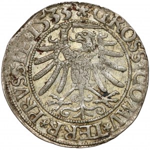 Zygmunt I Stary, Grosz Toruń 1533 - PRVSSIE - bardzo ładny