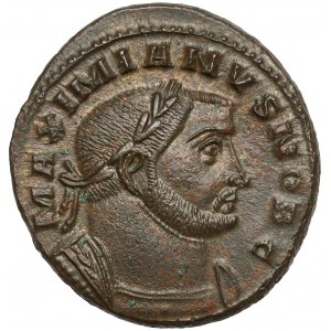 Maksymian Herkuliusz (286-305 n.e.), Follis, Lugdunum