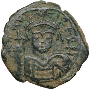 Maurycy Tyberiusz (582-602 n.e.) Follis, Nikomedia