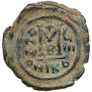 Maurycy Tyberiusz (582-602 n.e.) Follis, Nikomedia