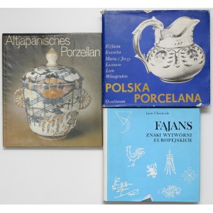 Polska porcelana i fajans - zestaw (3szt)