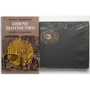 Złotnictwo + Dawne złotnictwo - technika i terminologia (2szt)