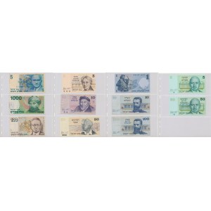 Israel, set of banknotes (11pcs)