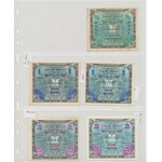 Allied Occupation WWII mostly Germany 1944 (15pcs)