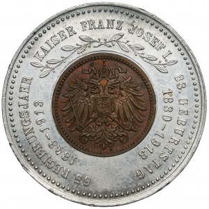 Austro-Węgry, Talizman z 1 halerzem 1913