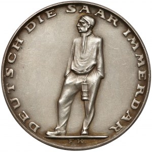 Germany, Medal to commemorate the annexation of the Saarland 1935