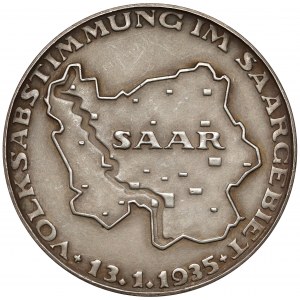 Deutschland, Medaille zum Gedenken an die Annexion des Saarlandes 1935