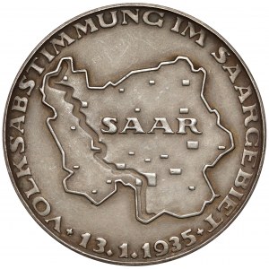 Germany, Medal to commemorate the annexation of the Saarland 1935