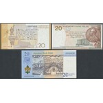 Banknoty kolekcjonerskie - Skłodowska, Słowacki i 300-lecie Koronacji ... (3szt)