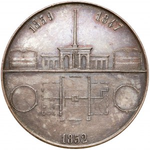 France, Medal Illuminating Paris 1852 - silver
