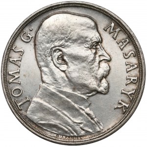 Czechosłowacja, Medal 1935 - 85 rocznica urodzin Tomasa Masaryka